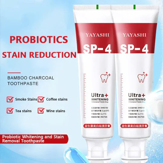 YAYASHI SP-4™ Dentifrice blanchissant probiotique