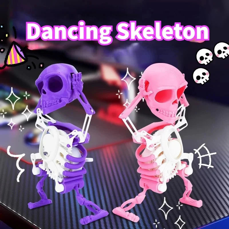 Spooky Dancing Skull