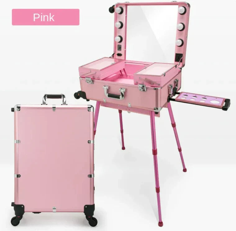 GlamTrek™: Pro Beauty Case