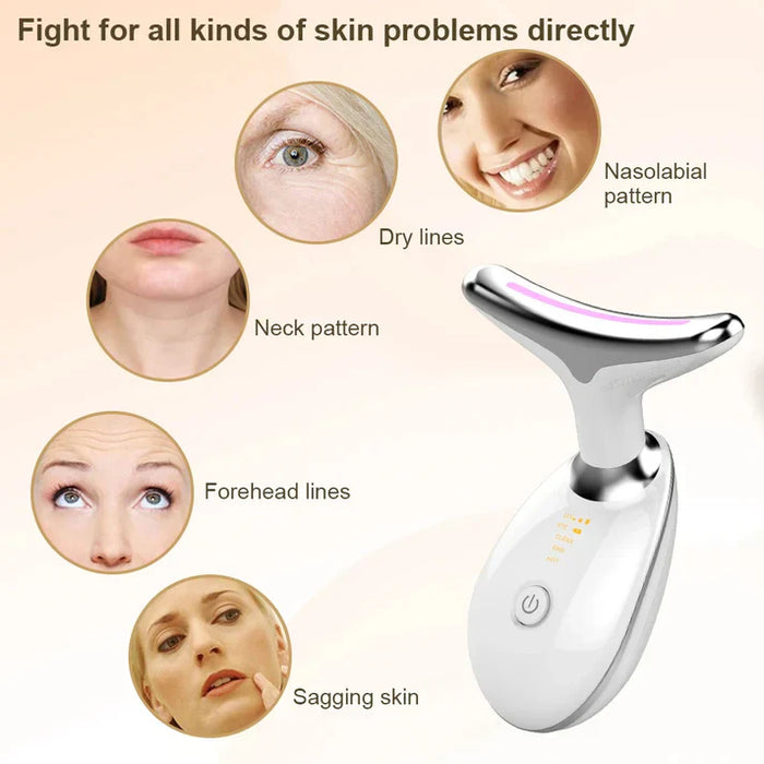 Facial Micro-current Neck Face Lifting Massager