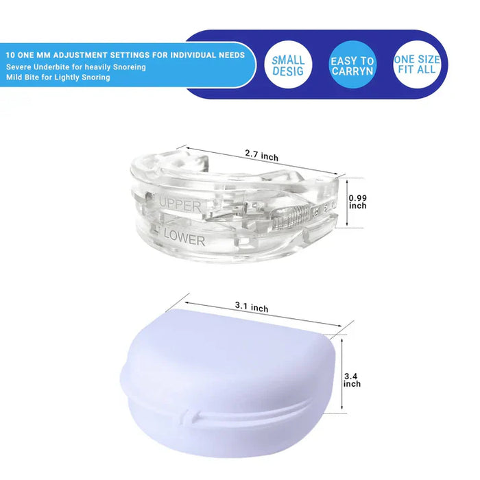 SLEEPWELL™ ANTI-SNORE MOUTHPIECE