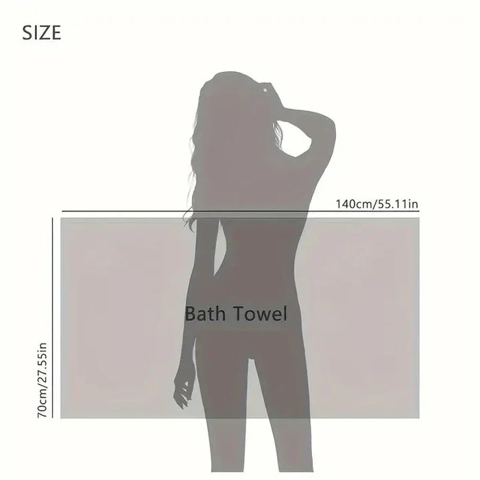 Microfiber 300 GSM Bath Towel