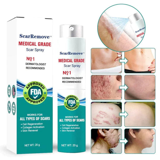 Spray anti-cicatrices avancé ScarRemove™ pour tous types de cicatrices