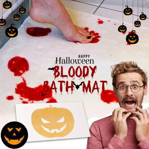 🎃Halloween-Blitzverkauf - 👻Blutige Badematte