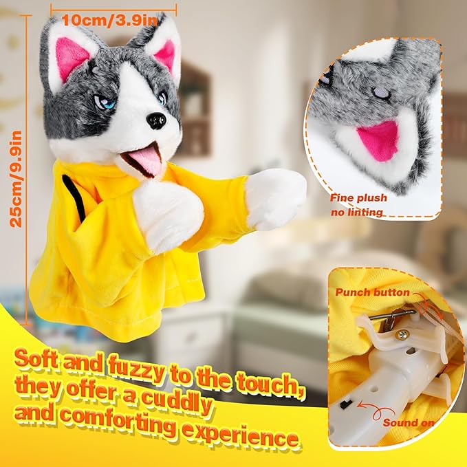 Kung Fu Husky Plush