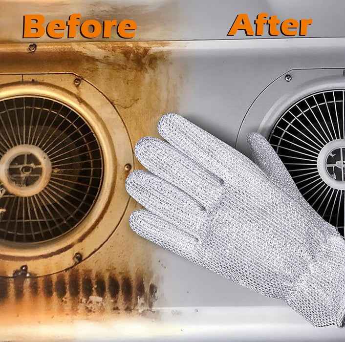 Steel Wool Dishwashing Gloves