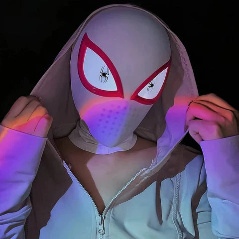 Spiderman-Maske mit beweglichen Augen 