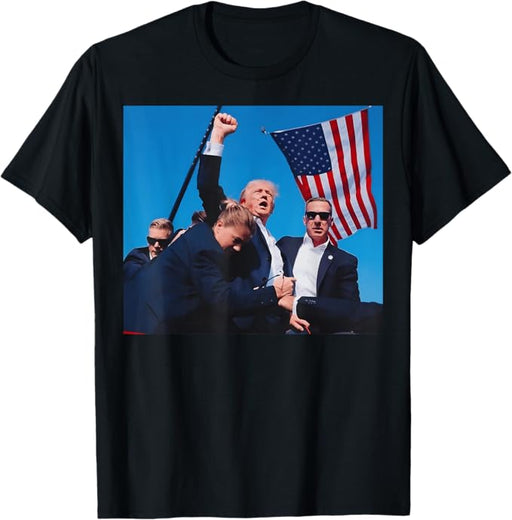 Donald Trump 2024 Survived Shot At Election Rally T-Shirt- Pennsylvania Edition