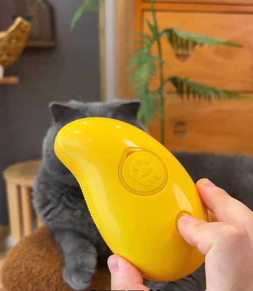 Brosse à vapeur pour chat