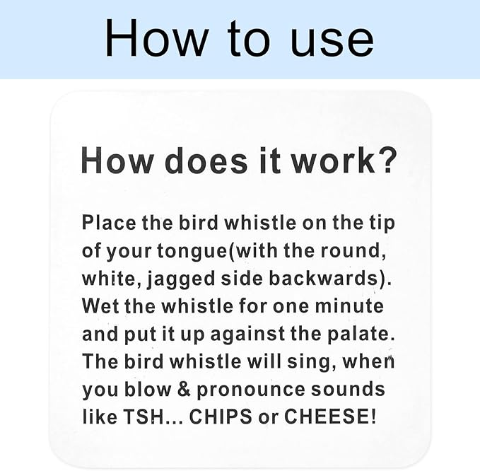 Mini Bird Whistle