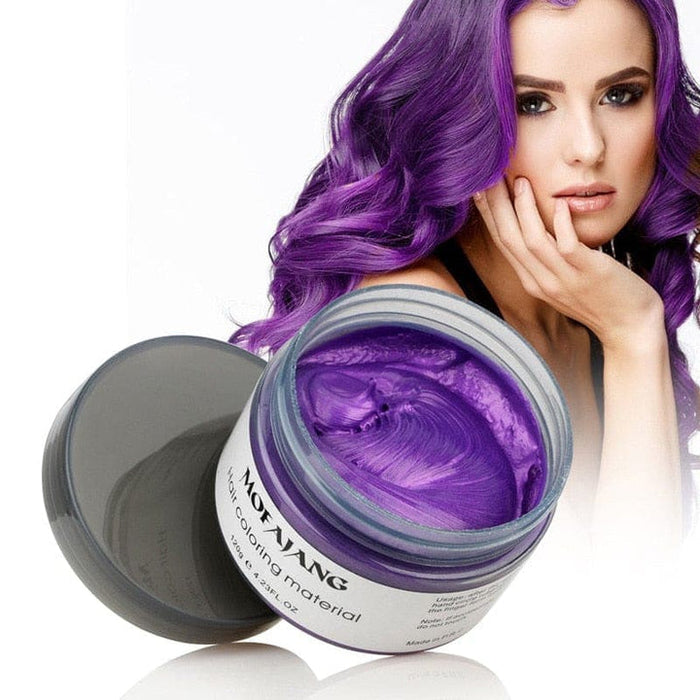 2 in 1 Stylish And Temporary Color Hair Wax