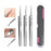 Professional Facial Blackhead Remover Tweezers (3Pcs+Box)