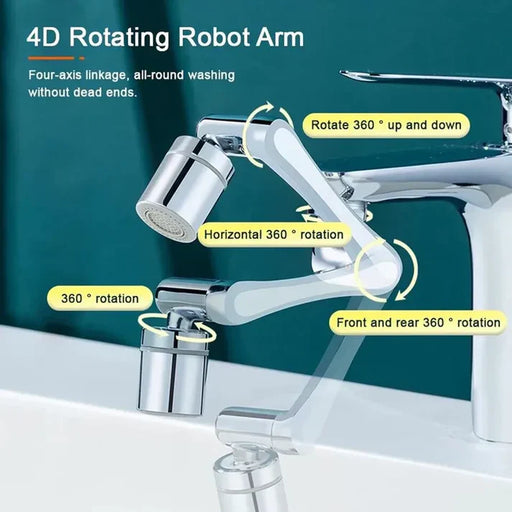 ROBINET ROTATIF UNIVERSEL À 1080° 