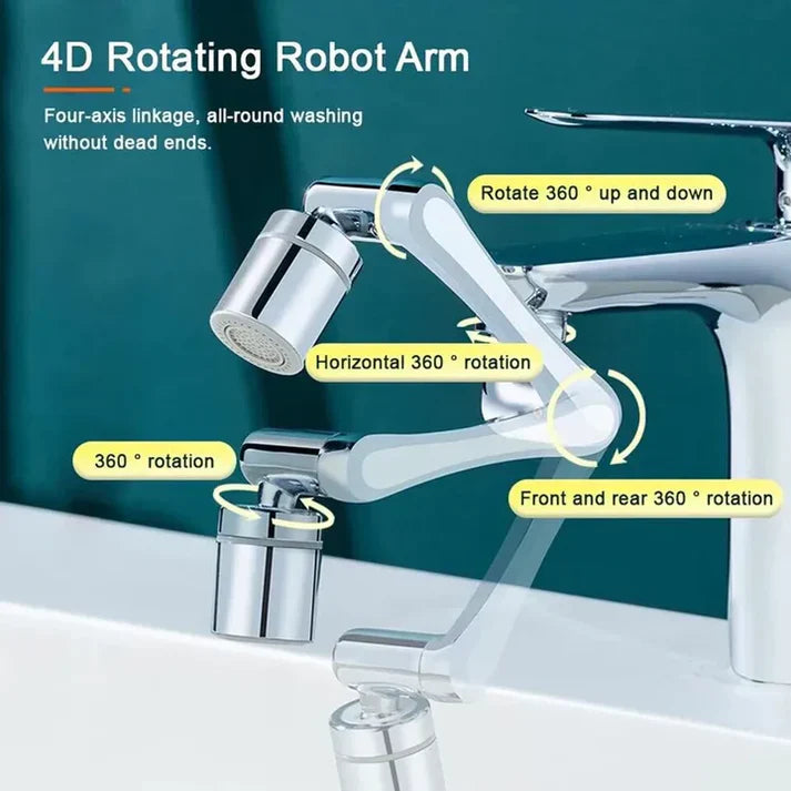 UNIVERSAL-GEWINDEHAHN MIT 1080° DREHUNG 