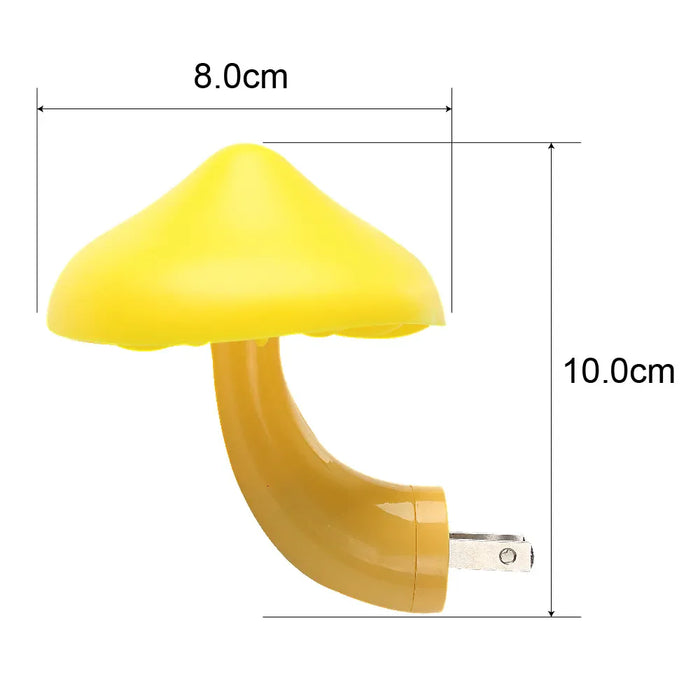 Pilz Wandlampe