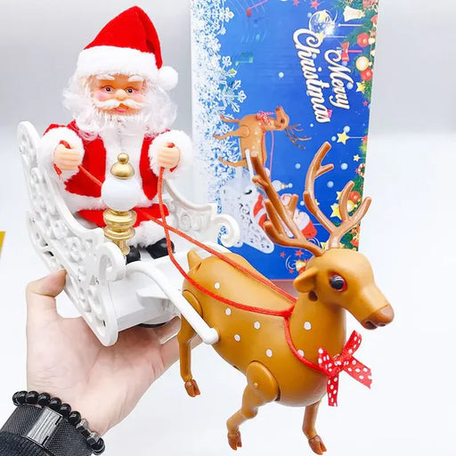 Electric Climbing Santa Claus Decorations