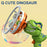 Dinosaure : Bulle dans Bubble Maker 