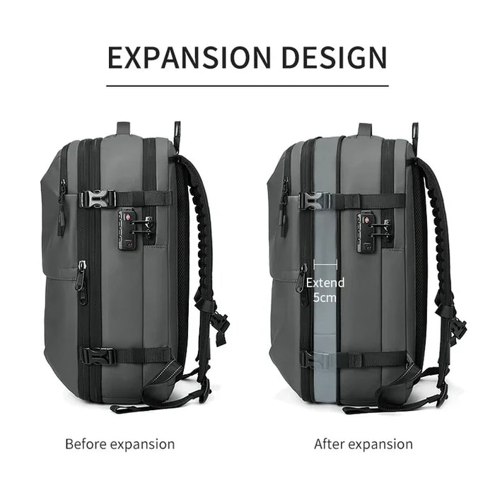 Vacuum Compression Backpack – Pack More, Carry Less