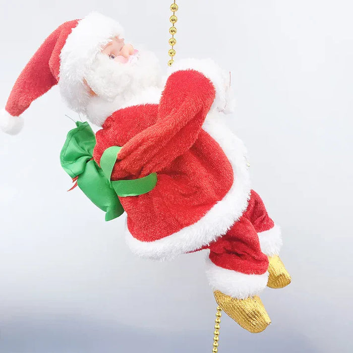 Electric Climbing Santa Claus Decorations