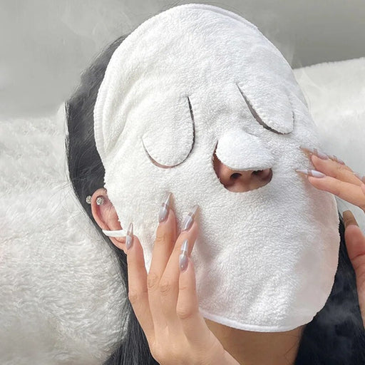 Serviette de masque en coton 