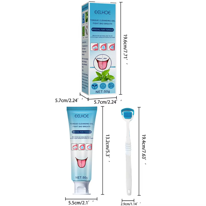 FreshBreath Tongue Cleaning Kit