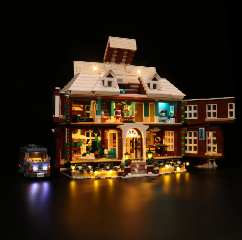 LED Light Kit for LEGO® 21330 Home Alone Model