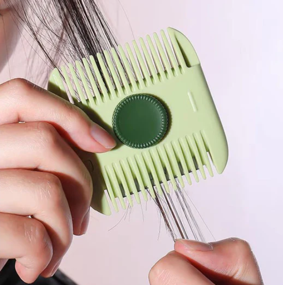 Split-End Razor Comb