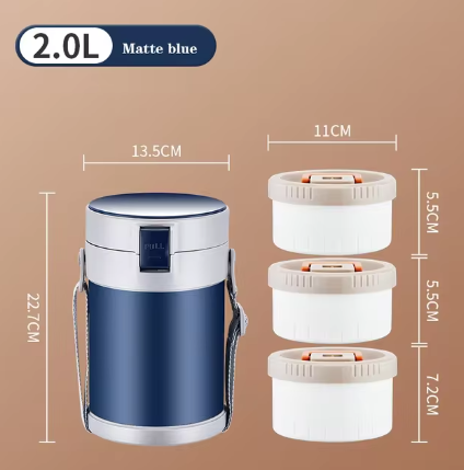 Stainless Steel Airtight Food Storage Container