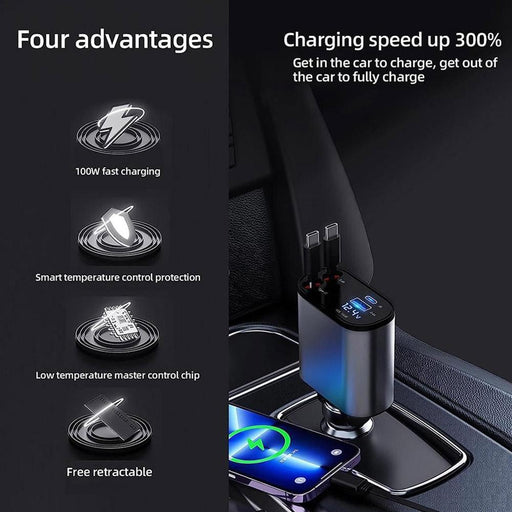 Chargeur 4 en 1