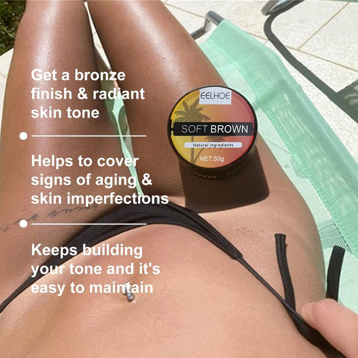 BOOSTER DE BRONZAGE POUR LA PLAGE EN ÉTÉ 