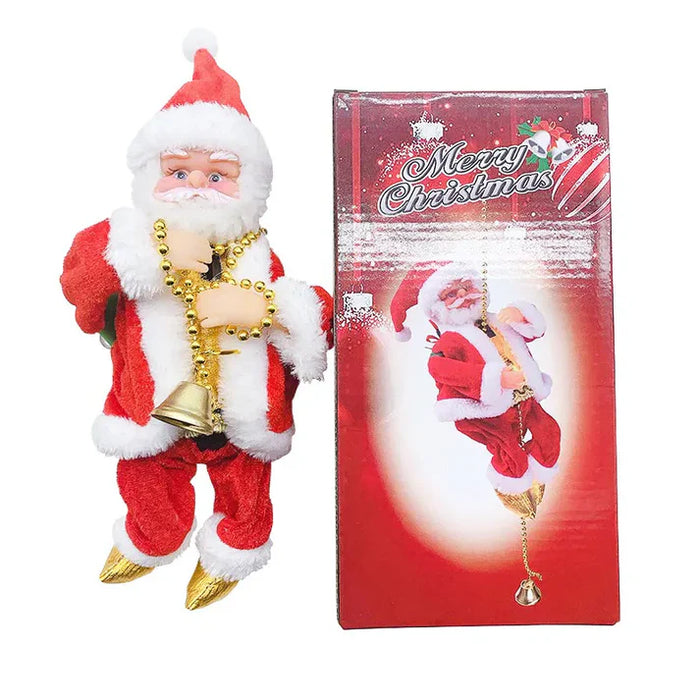 Electric Climbing Santa Claus Decorations