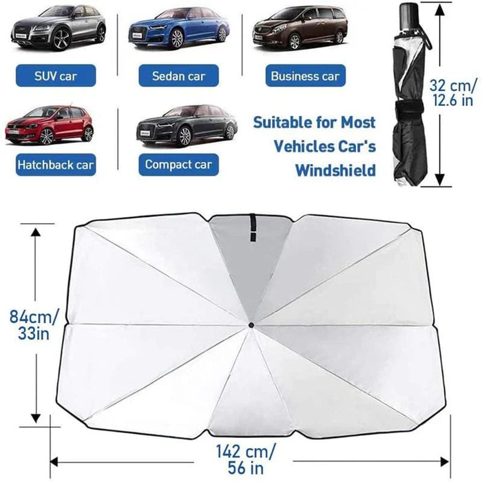 WINDSHIELD CAR UMBRELLA