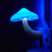 Pilz Wandlampe