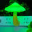 Pilz Wandlampe