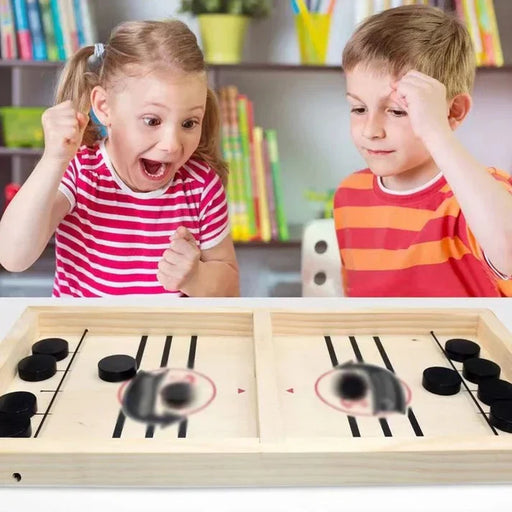 Wooden Table Hockey Game