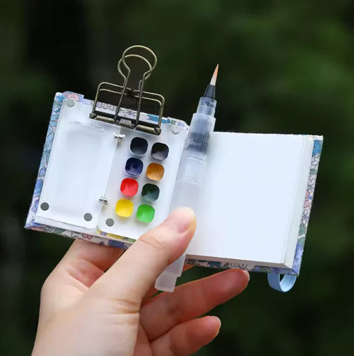 Palette d'aquarelle portable