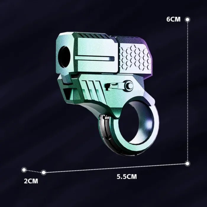 Pistolet jouet en alliage EDC pour le bout des doigts 