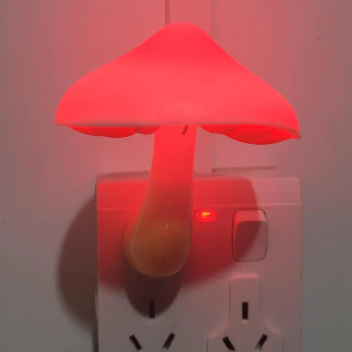 Pilz Wandlampe